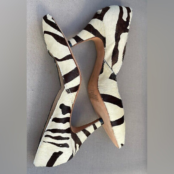 Loeffler Randall pari hair calf dress pumps - Picture 2 of 7